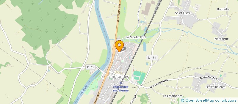 localisation de l'entreprise JUDO CLUB INGRANDES à INGRANDES