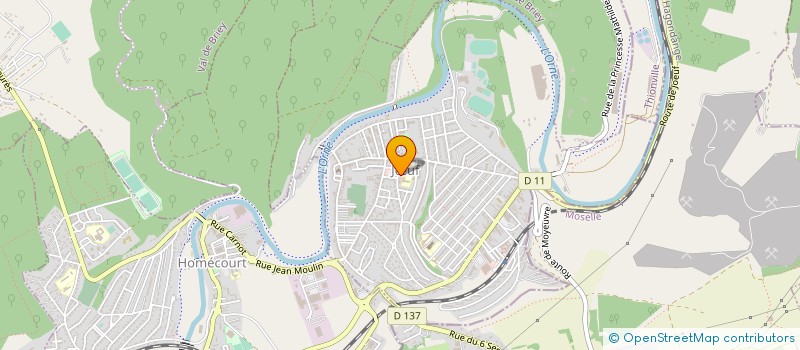 localisation de l'entreprise JUDO-CLUB JOVICIEN  JUF