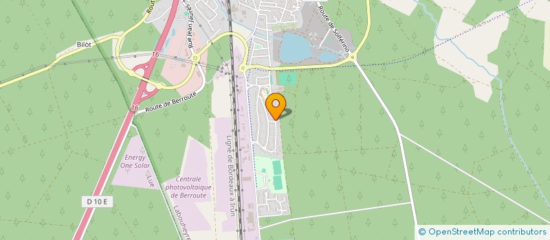 localisation de l'entreprise JUDO CLUB LABOUHEYRE  LABOUHEYRE