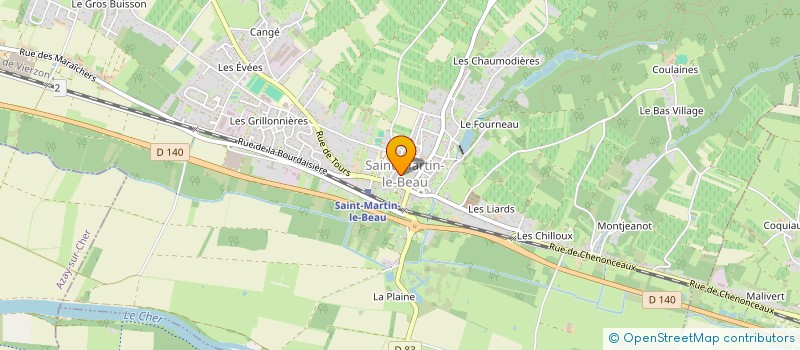 localisation de l'entreprise JUDO CLUB LARCAY VERETZ  LARCAY