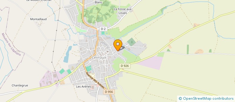 localisation de l'entreprise JUDO CLUB LEVROUSAIN à LEVROUX