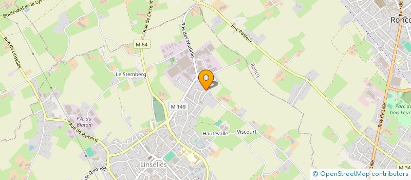 localisation de l'entreprise JUDO CLUB LINSELLOIS à LINSELLES