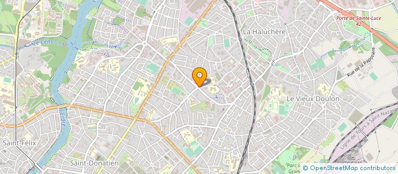 localisation de l'entreprise JUDO CLUB LOIRE ATLANTIQUE à NANTES