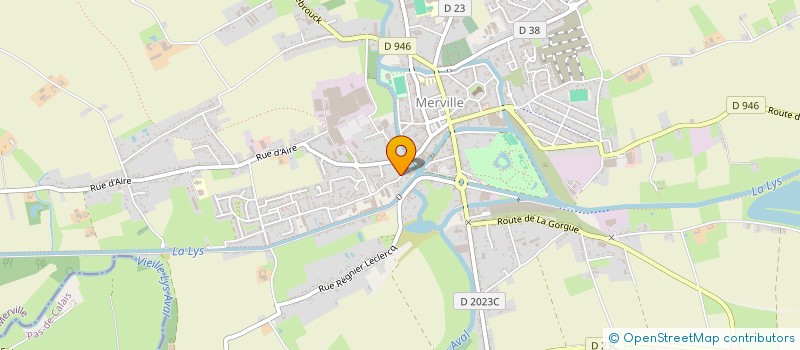 localisation de l'entreprise JUDO CLUB MERVILLE SPORTS  MERVILLE