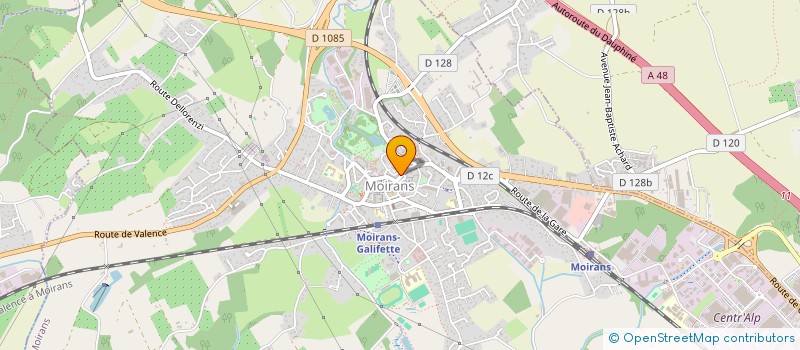 localisation de l'entreprise JUDO CLUB MOIRANNAIS à MOIRANS