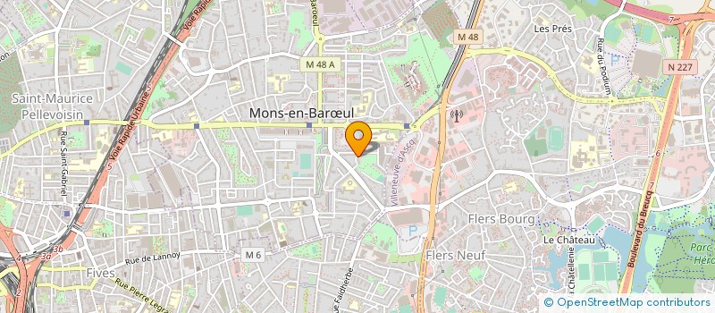 localisation de l'entreprise JUDO CLUB MONSOIS  MONS-EN-BARUL