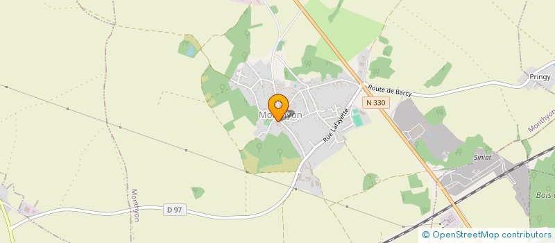 localisation de l'entreprise JUDO CLUB MONTHYON à MONTHYON