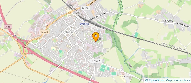 localisation de l'entreprise JUDO CLUB MOUCHIN  MOUCHIN