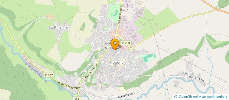 localisation de l'entreprise JUDO CLUB NOGENTAIS à NOGENT