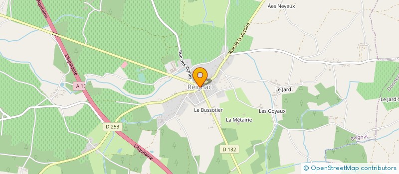 localisation de l'entreprise JUDO CLUB REIGNACAIS à REIGNAC
