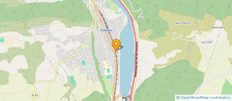 localisation de l'entreprise JUDO CLUB SISTERON à SISTERON