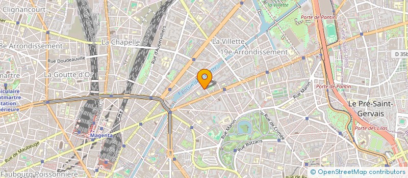 localisation de l'entreprise JUDO CLUB SORBIER  PARIS