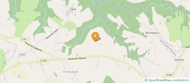 localisation de l'entreprise JUDO CLUB VALDEROIS  VALDERIES