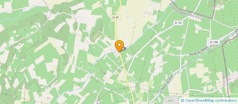 localisation de l'entreprise JUDO CLUB VALREASSIEN à VALREAS
