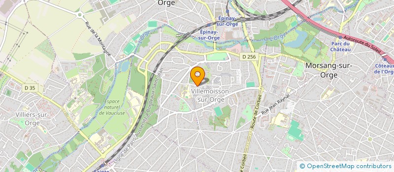 localisation de l'entreprise JUDO CLUB VILLEMOISSON à VILLEMOISSON-SUR-ORGE