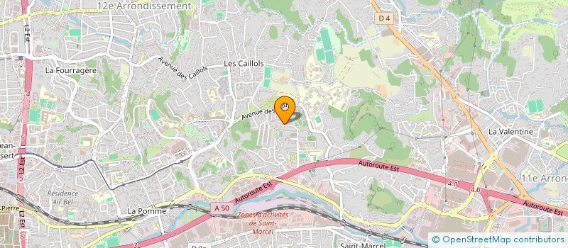 localisation de l'entreprise JUDO GUIDE 13 à MARSEILLE