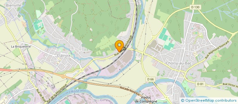 localisation de l'entreprise JUDO JU JITSU CLUB VENETTE  VENETTE