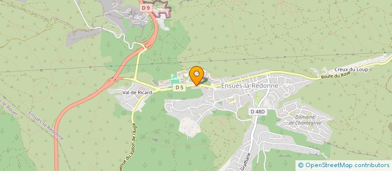 localisation de l'entreprise JUDO JU JITSU COTE BLEUE  ENSUES-LA-REDONNE