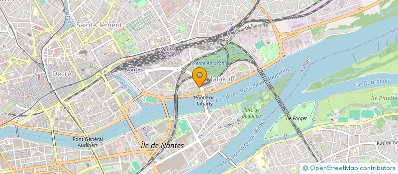 localisation de l'entreprise JUDO NANTES LOIRE à NANTES