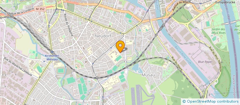 localisation de l'entreprise JUDO NETSUJO STRASBOURG NEUDORF à STRASBOURG