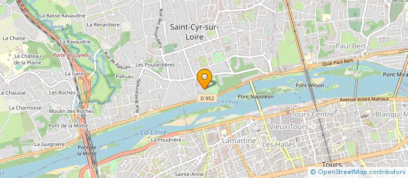 localisation de l'entreprise JUDO SAINT CYR SUR LOIRE  SAINT-CYR-SUR-LOIRE