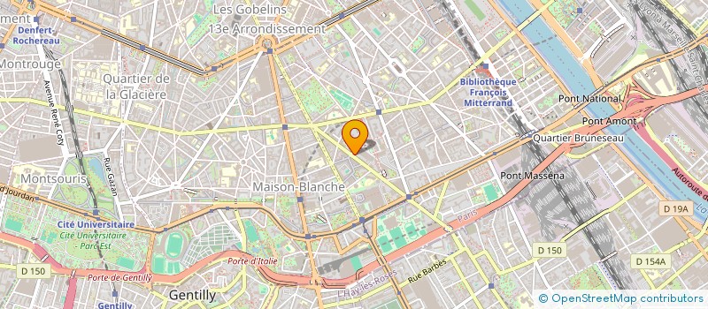 localisation de l'entreprise JUDO TRADITIONNEL 13 à PARIS