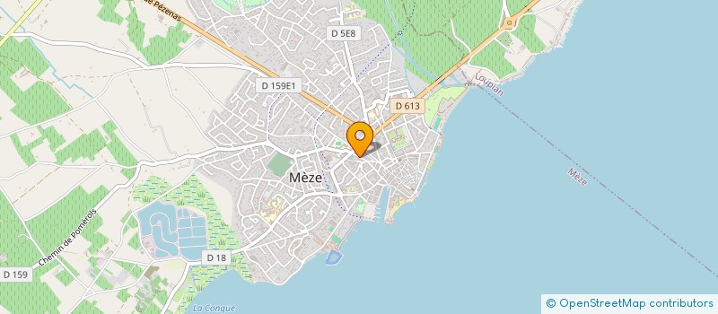 localisation de l'entreprise JUDOECOLE à MEZE