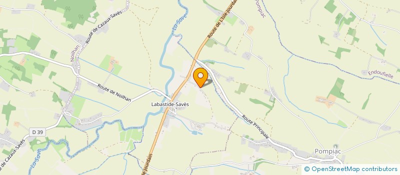 localisation de l'entreprise JUDYMOT  LABASTIDE-SAVES