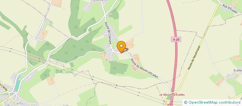 localisation de l'entreprise JUEL PACE  YQUEBEUF