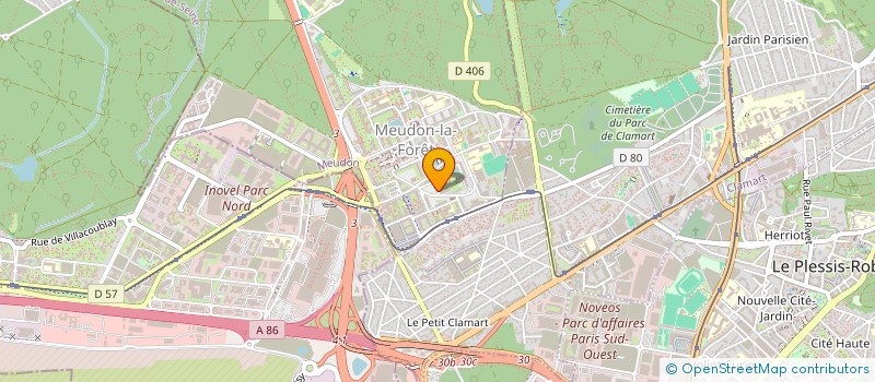 localisation de l'entreprise JUEL TECH  MEUDON