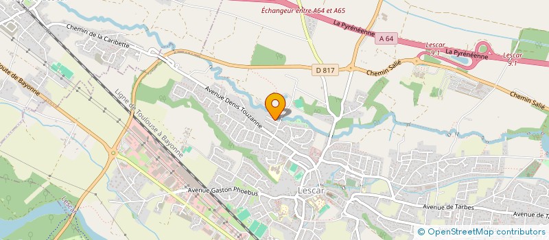 localisation de l'entreprise JUELNOLITHA  LESCAR