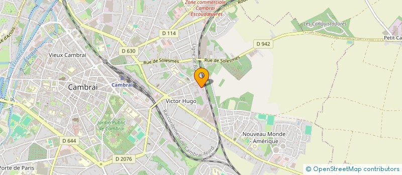 localisation de l'entreprise JUEMSA à CAMBRAI