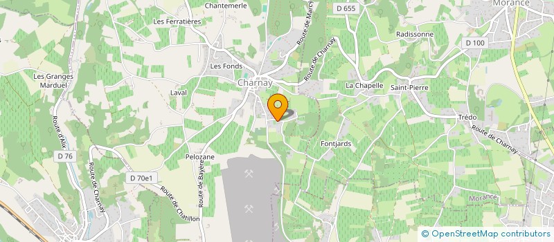 localisation de l'entreprise JUENERGIE  CHARNAY