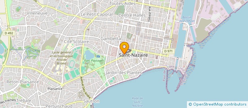 localisation de l'entreprise JUETSIOLTH  SAINT-NAZAIRE