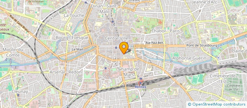 localisation de l'entreprise JUETTE à RENNES