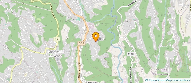 localisation de l'entreprise JUEVA  VENCE