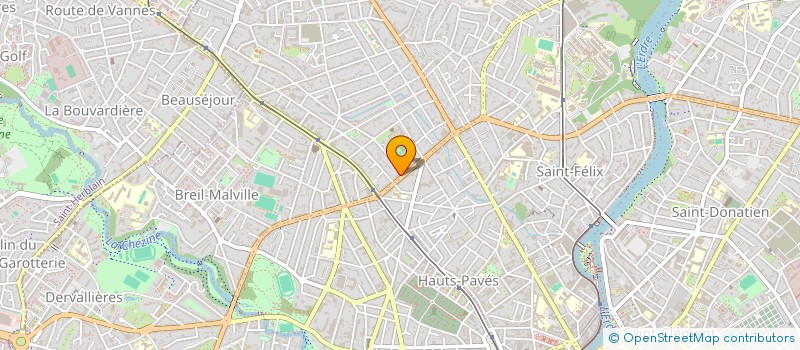 localisation de l'entreprise JUFA à NANTES