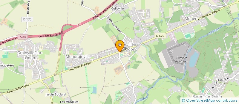 localisation de l'entreprise JUFA  VILLERS-BOCAGE