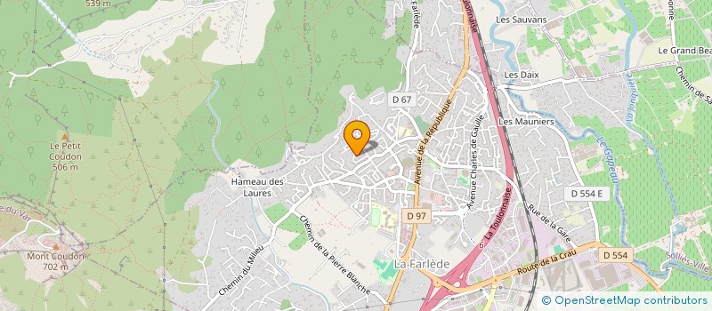 localisation de l'entreprise JUFADOKI  LA FARLEDE