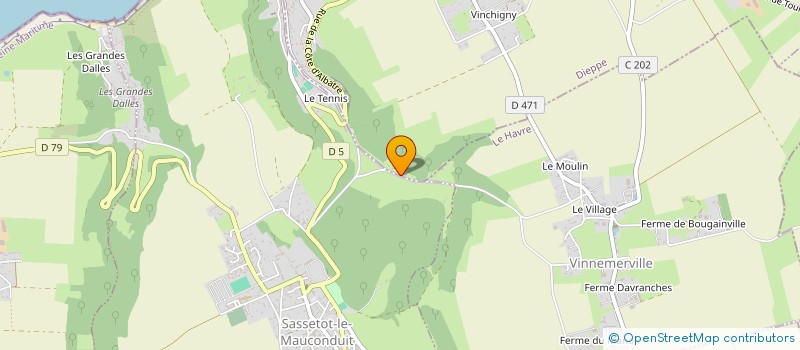 localisation de l'entreprise JUFAL  SAINT-MARTIN-AUX-BUNEAUX