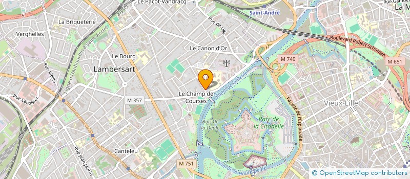 localisation de l'entreprise JUFEDO à LAMBERSART