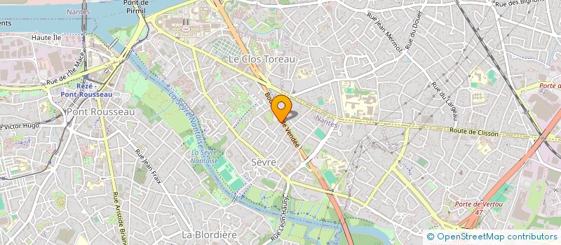localisation de l'entreprise JUFLO à NANTES