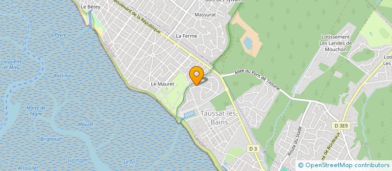 localisation de l'entreprise JUFREL  LANTON