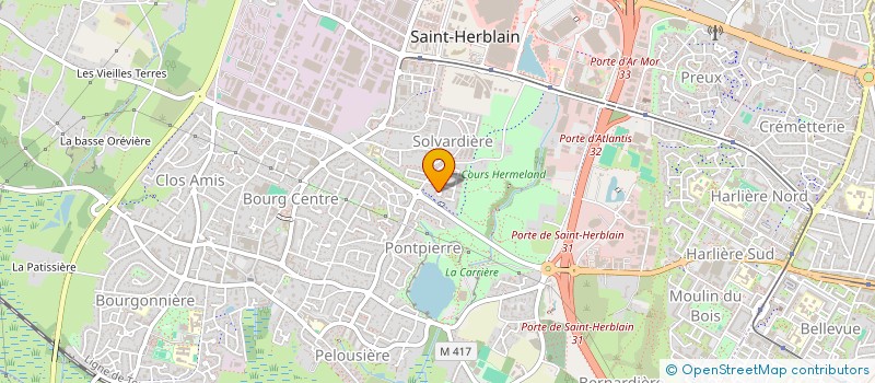 localisation de l'entreprise JUG HOLDING à SAINT-HERBLAIN