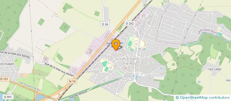 localisation de l'entreprise JUGA'ART  LES ESSARTS-LE-ROI