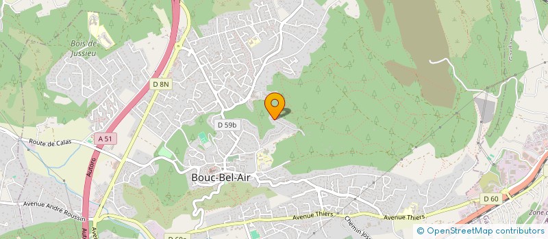 localisation de l'entreprise JUGAD à BOUC-BEL-AIR