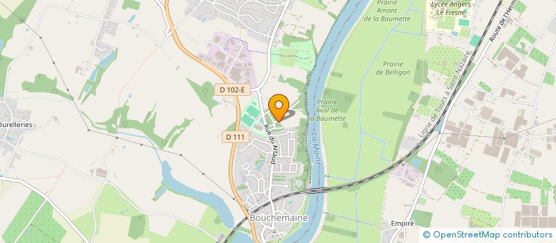 localisation de l'entreprise JUGAMA  BOUCHEMAINE