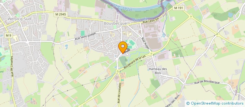 localisation de l'entreprise JUGANI  BOUSBECQUE