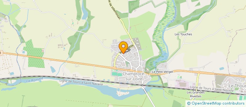 localisation de l'entreprise JUGAREL  INGRANDES-LE-FRESNE-SUR-LOIRE