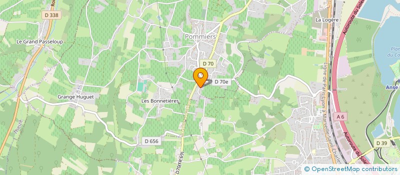 localisation de l'entreprise JUGATH  POMMIERS